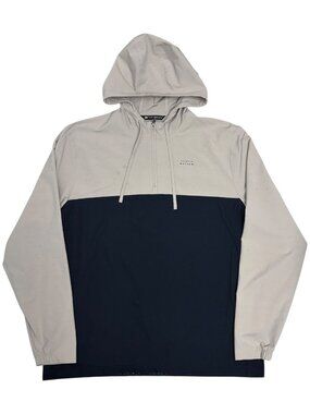 TRAVIS MATHEW GOLF Jacket Lightweight Windbreaker Hooded Coat Mens XL